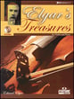 ELGARS TREASURES VIOLIN BK/CD cover